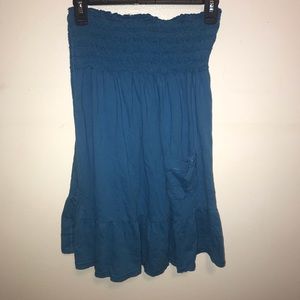 Aerie Strapless Dress Swim Suit Cover Up